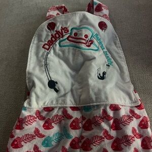 Daddy’s Little Fishing Buddy Overalls 6-9 Months